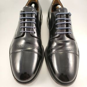 Cole Haan cap toe black shoes